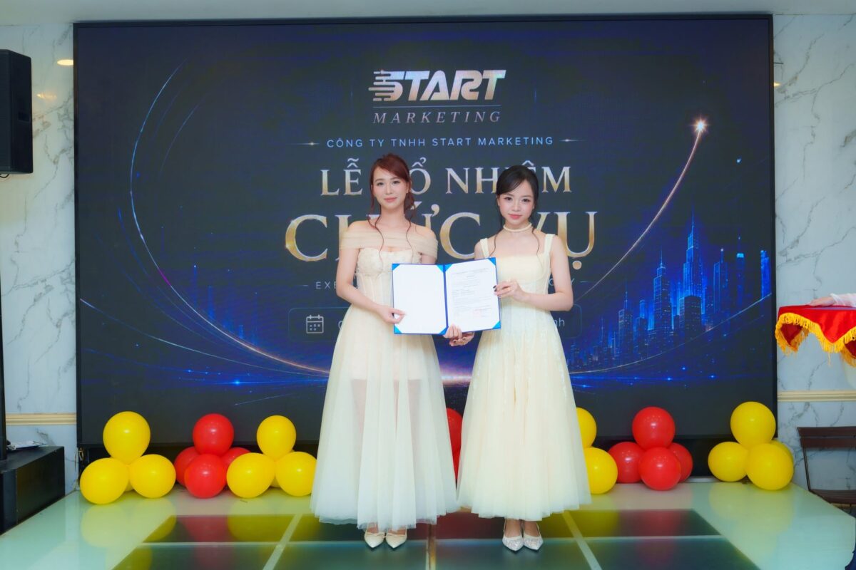 Start Marketing bổ nhiệm Trưởng phòng và Leader Marketing 2 Bùi Thị Linh Băng chính thức giữ chức vụ Trưởng phòng Marketing
